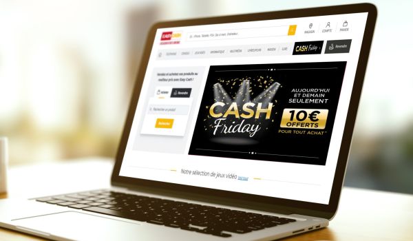 Création d'une identité visuelle Black Friday pour la franchise Easy Cash