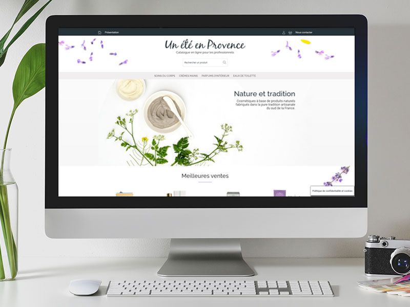 Création de site e-commerce Avignon - desktop