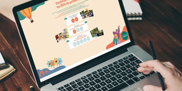 jeu concours réalisé pour un office de tourisme, proposant de la gamification