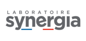 Logo Laboratoire Synergia – marque nutrition et bien-être accompagnée par Agence Colombo