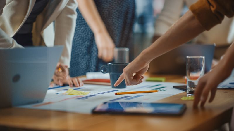 stratégie de communication - brainstorming