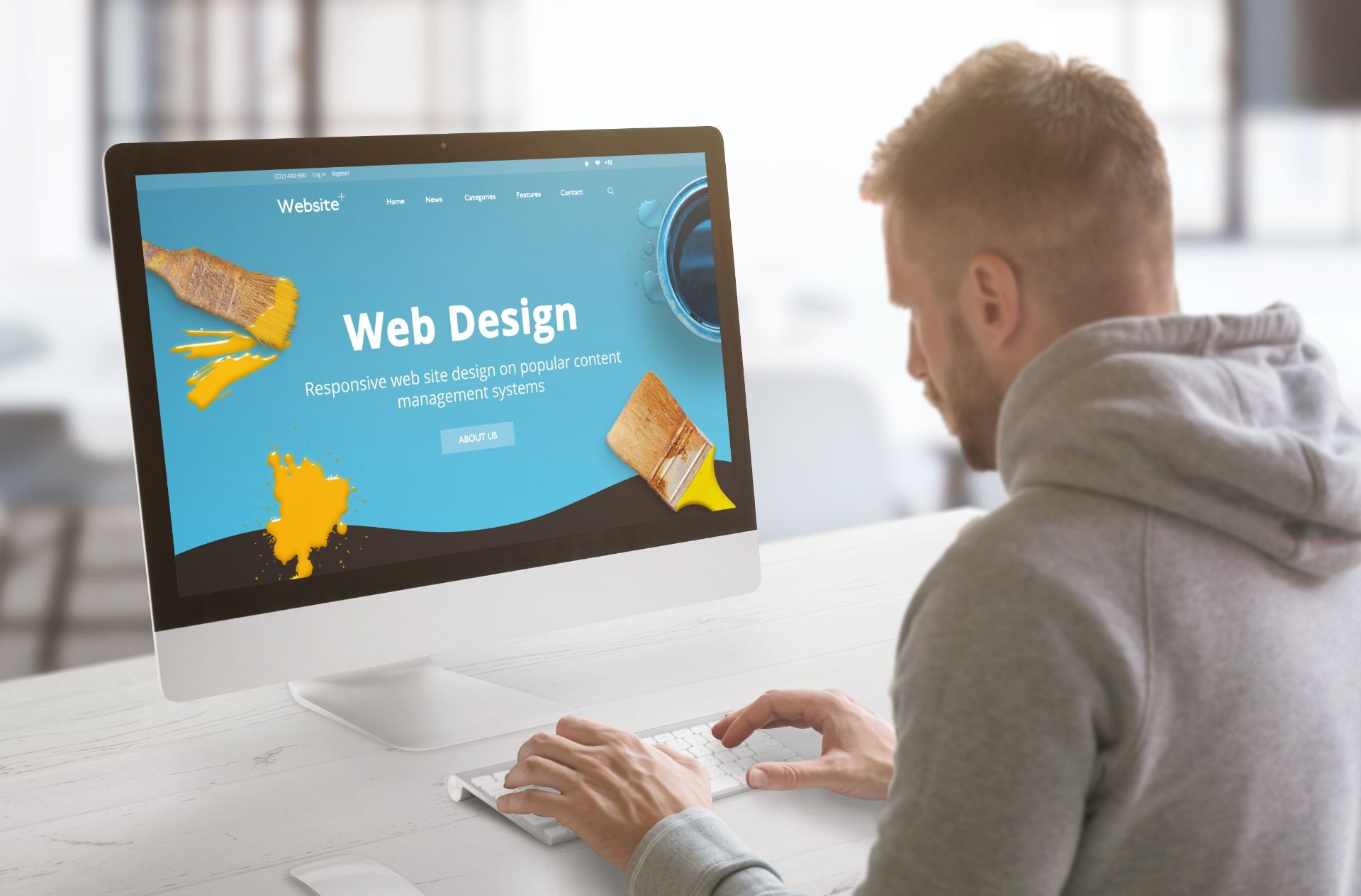 Choisir son thème WordPress - header