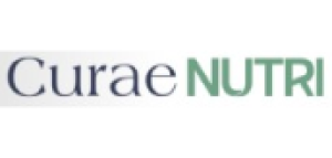 Logo Curae Nutri – marque nutrition et bien-être accompagnée par Agence Colombo