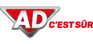 Logo AD C’est sûr – réseau automobile accompagné sur des dispositifs promotionnels