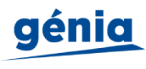 Logo Génia – entreprise spécialisée dans les produits vétérinaires accompagnée sur des dispositifs digitaux