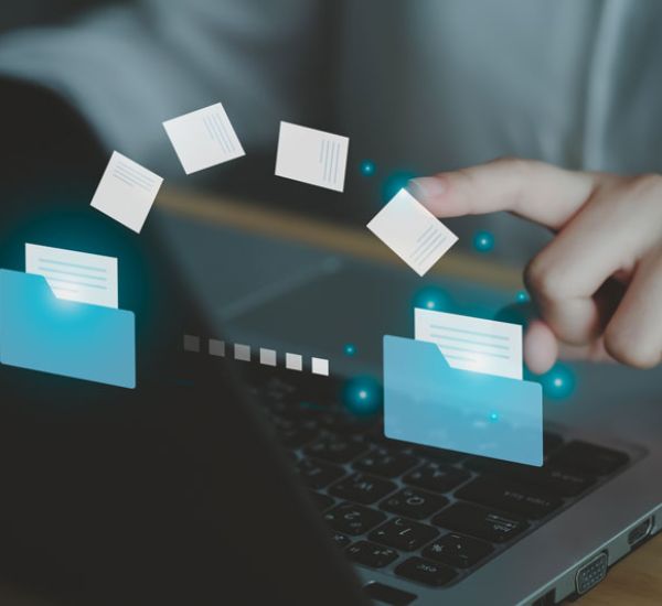 Image illustrant la copie d'un site internet lors d'une refonte de site web de CMS WordPress