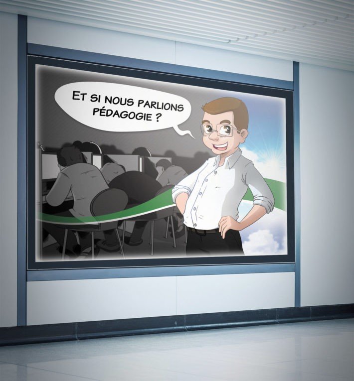 illustrations - personnage professeur