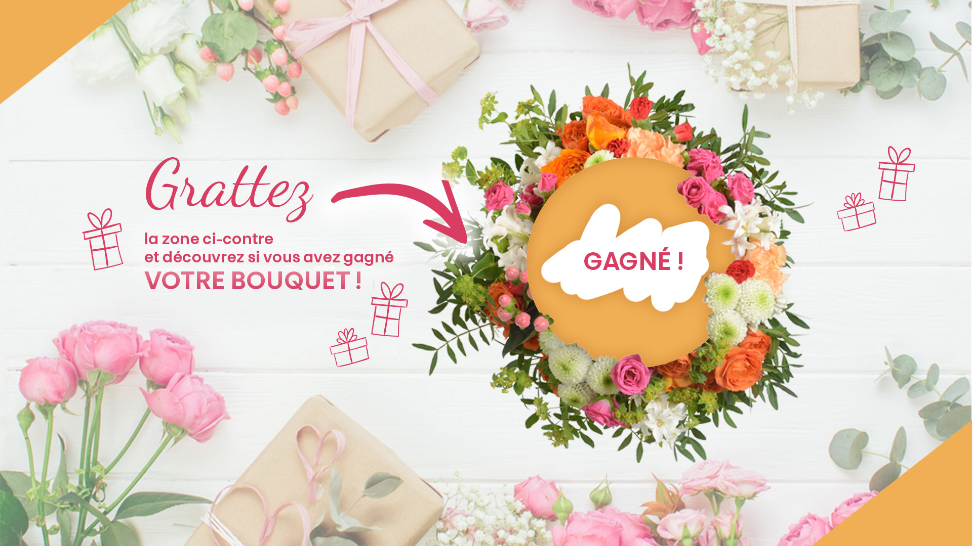 Carte a gratter digitale pour une enseigne de vente multicanale