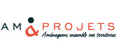 Logo AM Projets – structure de conseil accompagnée sur des expériences digitales