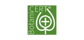 Logo Botanicert – marque des univers santé et bien-être accompagnée par Agence Colombo