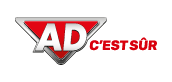 Logo AD C’est sûr – réseau automobile accompagné sur des dispositifs promotionnels