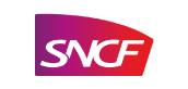 Logo SNCF – acteur du transport et de la mobilité accompagné par Agence Colombo