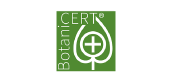 Logo Botanicert – marque des univers santé et bien-être accompagnée par Agence Colombo