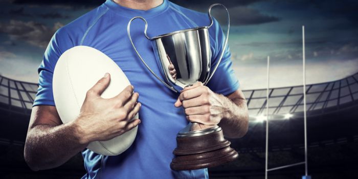Vignette image d'un joueur de rugby tenant un ballon pour la section jeu-concours rugby