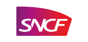Logo SNCF – acteur du transport et de la mobilité accompagné par Agence Colombo