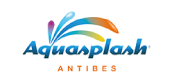 Logo Aquasplash Antibes – parc de loisirs accompagné sur des dispositifs promotionnels