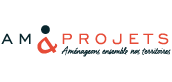 Logo AM Projets – structure de conseil accompagnée sur des expériences digitales